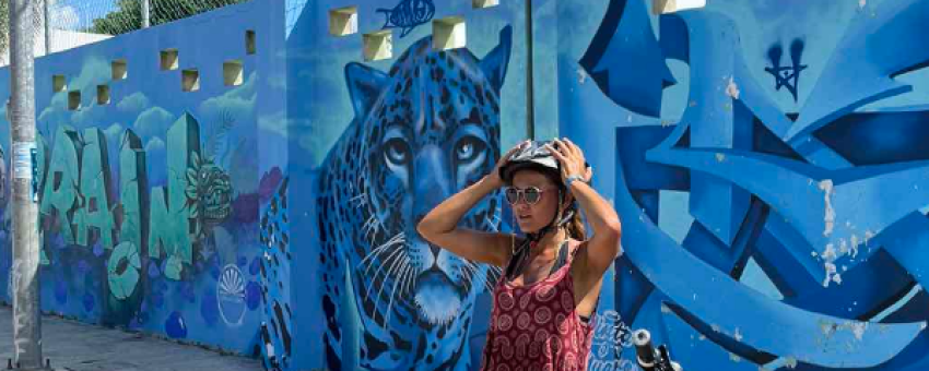 street arta playa del carmen - ELECTRIC BIKE RENTAL