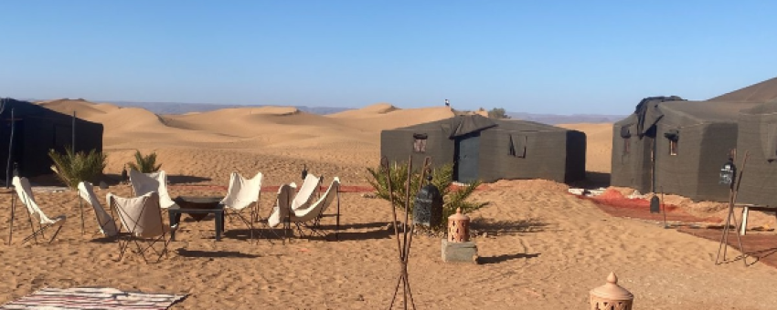 bivouac M'hamid - Excursion désert Maroc