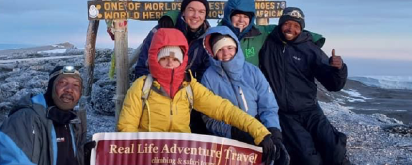 8 Days Kilimanjaro climb lemosho route - Real Life Adventure Travel