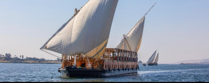 dahabiya Nile sailing - dahabiya Nile sailing