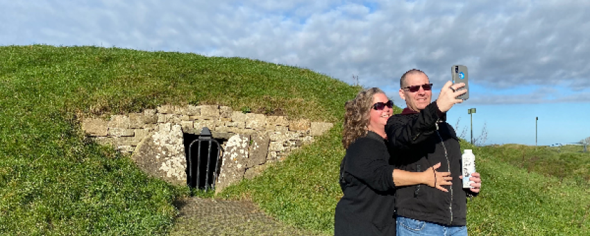 Neolithic passage tomb at the Hill of Tara - GTI