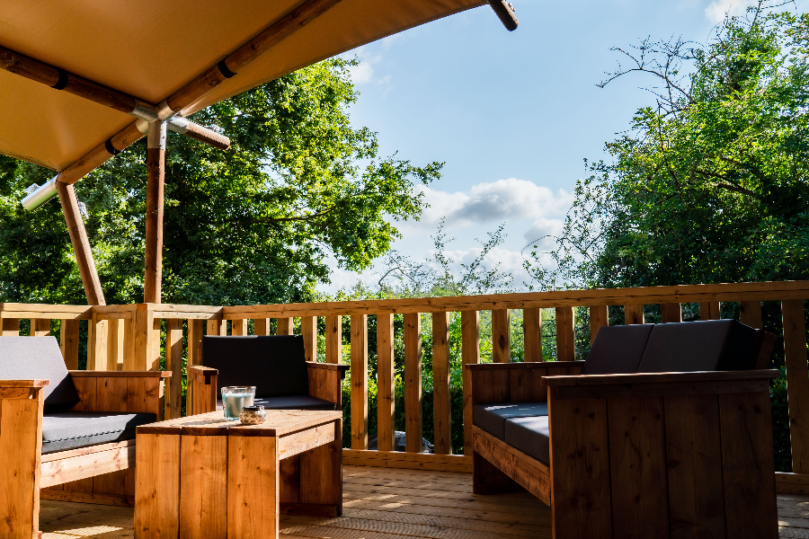SAFARI LODGE terrasse - ClemoCreative