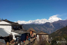 Maison traditionelle sur le Dhaulagiri - @yatritrekking