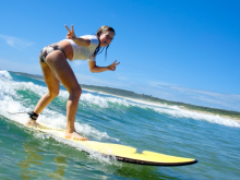 Leçons de surf - ©Awesome Campers