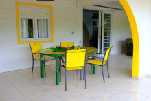Terrasse Bambou - ©Habitation Diamant