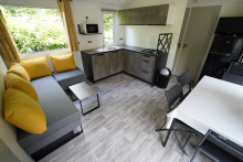Salon - ©Camping l'Ambois
