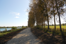 la voie bleue en bord de Saône ballade à pied ou en vélo - ©morard