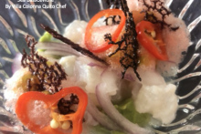Un ceviche de Bar ( loup de mer ) et autre délice.... - ©©