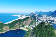 Vue spéctaculaire du pain de sucre - jerome rio tours