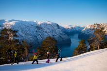 FjordSafari randonnée raquettes - Sverre Hjørnevik