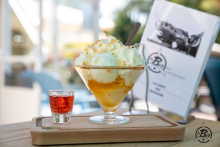 Coupe de glaces - glace à l'italienne - camping les carolins