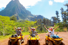 Tour Raid Aventure - ATV Moorea Tours - Polynésie - 2022 ATV Moorea Tours