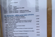 Les spécialités crêpes de blé noir sarazin - ©petit futé