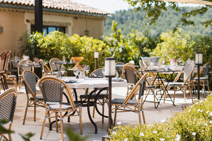 Terrasse - Domaine Perréal