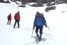 On the Snow - Kilimanjaro Heroes Adventures