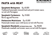https://www.blackbeach.asia/menu - ©https://www.blackbeach.asia/menu