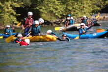 Rafting-parcours Raid évasion-17 Kms-cocktail d'embarcations-2h30 de descente à la demie-journée - Rafting-pavillon-des-sensations