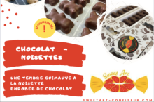 Ourson guimauve à la noisette enrobé de chocolat - sweet Art