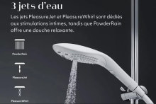 womanizer wave, fonctionnement des jets d'eau - pinkplaisir