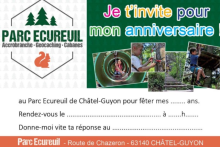Groupes et anniversaires - Parc Ecureuil