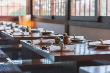 Main Dining Room at Nampu Japanese Restaurant - Grand Hyatt Bali