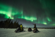 Aurora Snowmobile - Tokka Safaris