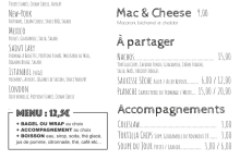 Menu food - mumu café
