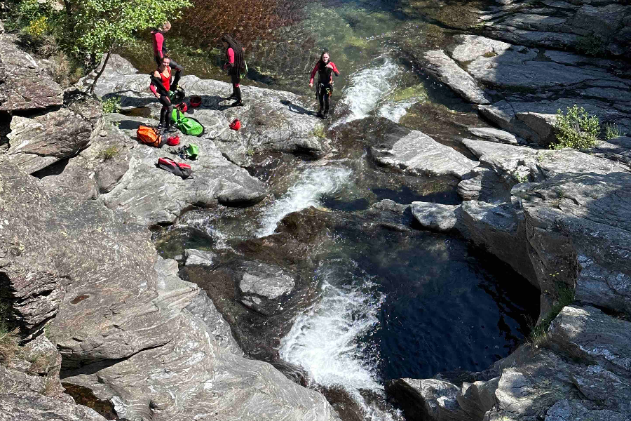 canyoning au Roujanel - AOA