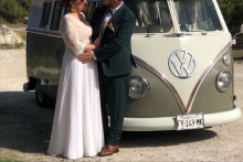 location voiture de mariage Bordeaux en Gironde - vintage camper