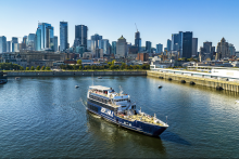 Bateau Croisières AML sur l'eau à Montréal - Croisières AML