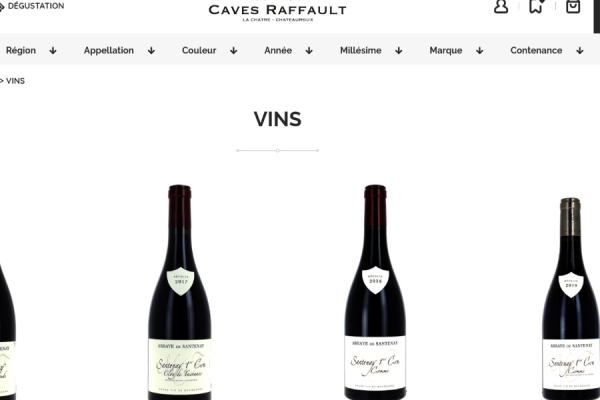 Cave à vin Raffault - Caves Raffault