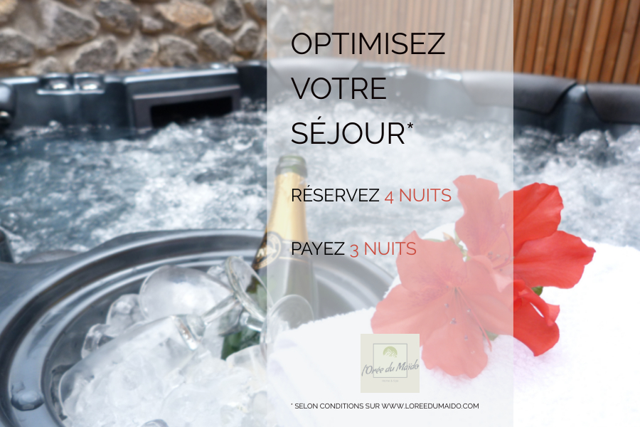 Offre 4 nuits réservées, une nuit offerte - L'Orée du Maïdo