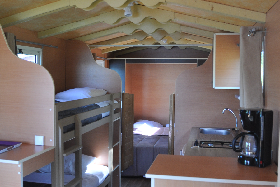 Location de roulottes 4 personnes au Camping de la Plage de Seurre - Ville de Seurre