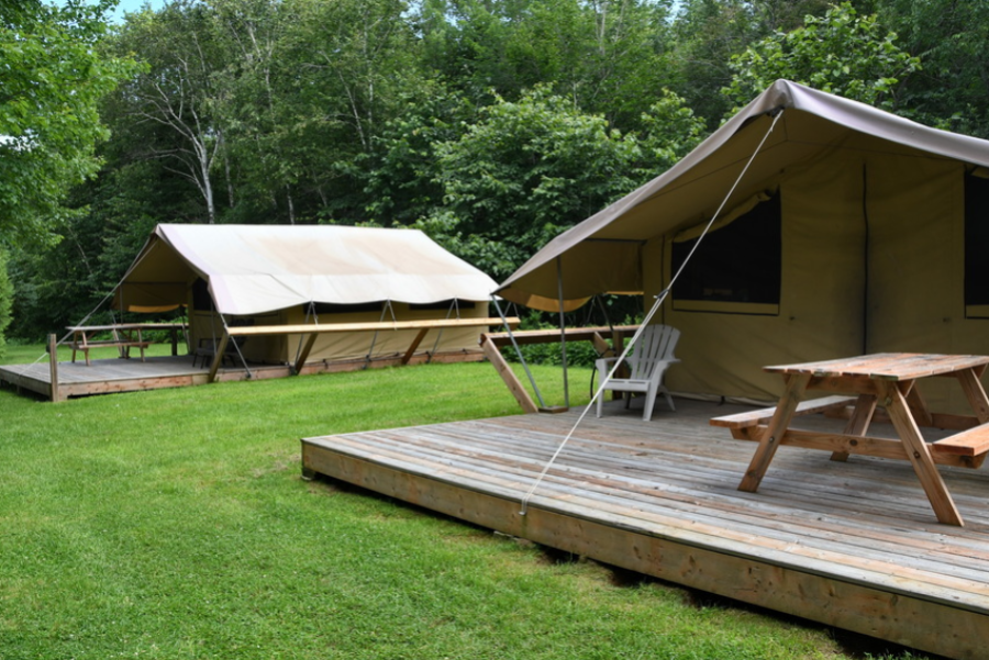 Tente style prospecteur - F. Rivard