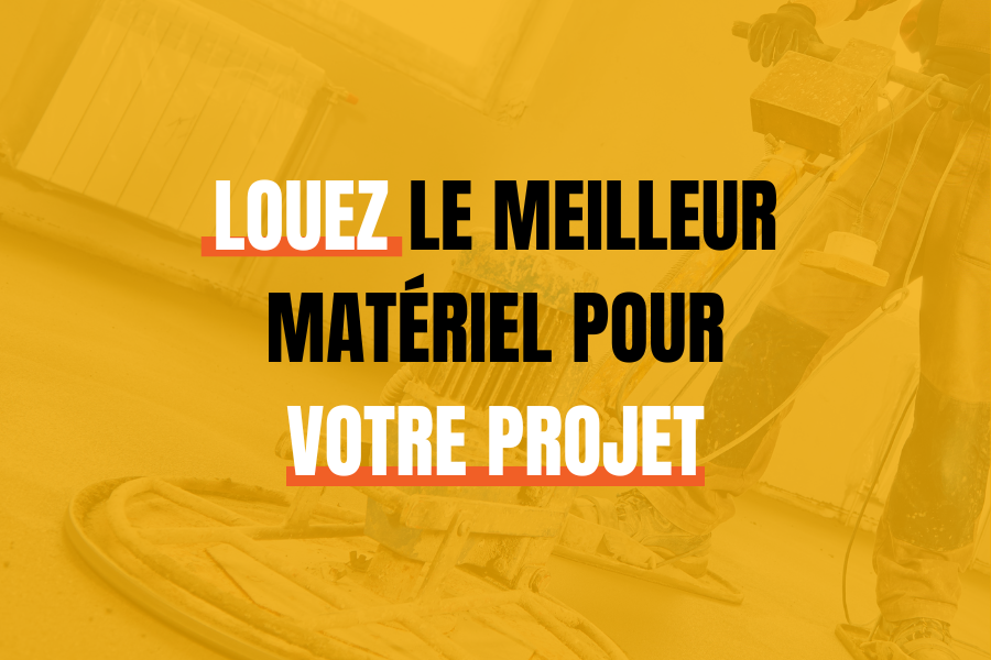 Louez le meilleur matériel pour votre projet - CDM
