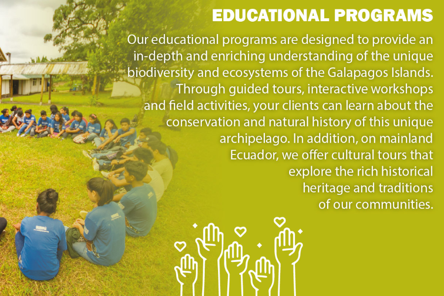 EDUCATIONAL PROGRAMS - VISITING GALAPAGOS