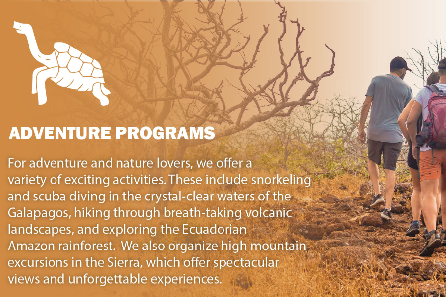ADVENTURE PROGRAMS - VISITING GALAPAGOS