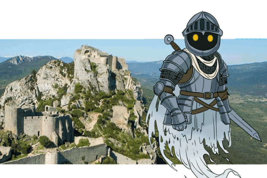 jeu de piste à Peyrepertuse - cdt