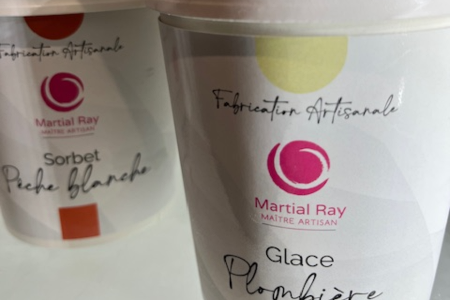 Les glaces artisanales - Martial Ray