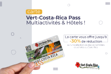 Carte Pass Multiactivités et Hôtels Costa Rica - Vert-Costa-Rica.fr