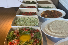 la cuisine saine et savoureuse du liban chez vous avec notre chef - aldar