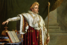 Napoléon 1er  par Anne Louis Girodet de Roucy-Trioson Un tableau original présent dans le château de al Pommerie - Musée Napoléon