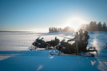 motoneige - Pure Lapland