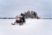 motoneige - Pure Lapland