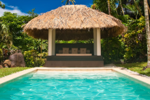 Beach Villa, swimming pool - Taveuni Palms Resort