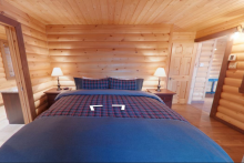 Une chambre au Chalet Laponi - Selenia Lodge