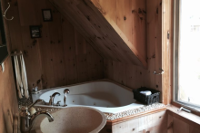 Salle de bain chambre luxe - Auberge & Spa Couleurs de France