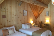 Chambre luxe famille - Auberge & Spa Couleurs de France