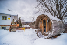 Sauna - Auberge Griffon Aventure