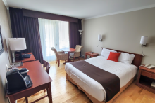 Chambre standard 1 lit queen - Auberge des Battures